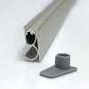 Classic Roll-up, silver, enkelsidig, 60 x 200 cm, inkl banderoll och tryck #7