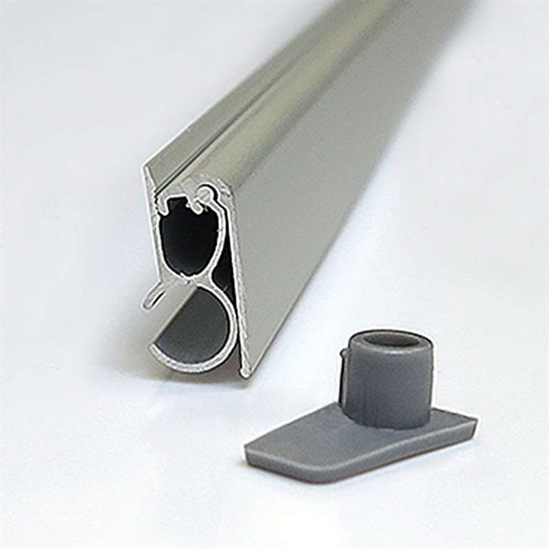 Classic Roll-up, silver, enkelsidig, 60 x 200 cm, inkl banderoll och tryck