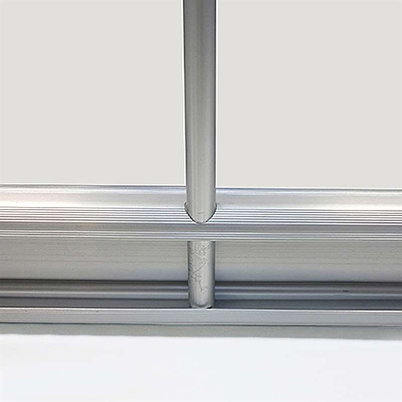 Classic Roll-up, silver, enkelsidig, 60 x 200 cm, inkl banderoll och tryck