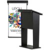 Wood Podium - Svart - Talerstol i sort #1