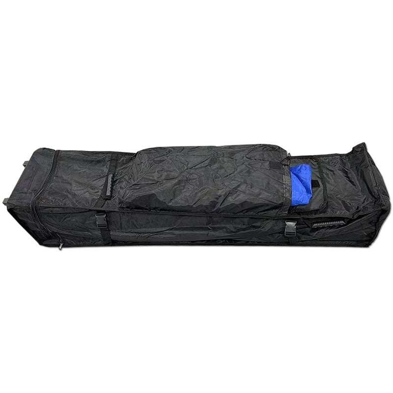 Eventtält Lux, 4 x 4 m, alu/silver med svart topp