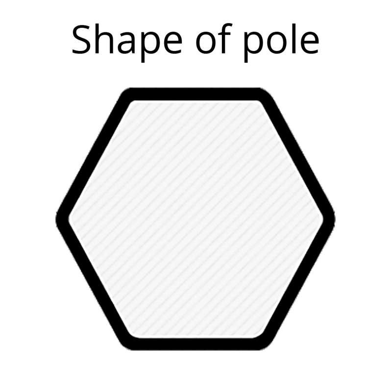 Eventtält Lux, 3 x 3 m, alu/silver med svart topp