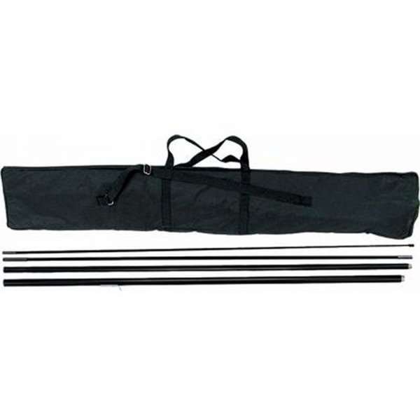 Svarta stolpar för beachflaggaa, Outdoor Drop Flag, Small