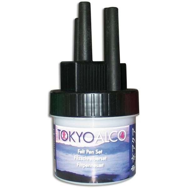Tokyo Alco - 4 Filtpenne - Sortera