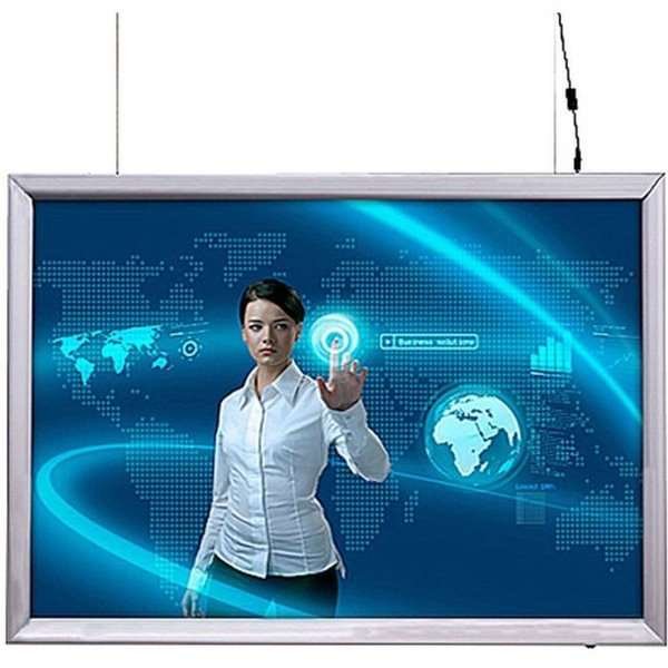 LED Ljusl&aring;da Dubbelsidig - Horisontell A0