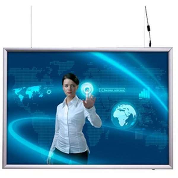 LED-ljusram Dubbelsidig - Horisontell 50x70cm