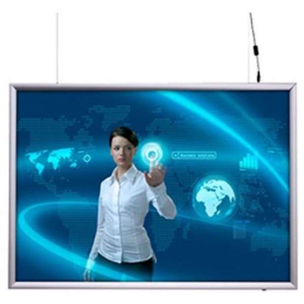 LED-ljusram Dubbelsidig - Horisontell A2