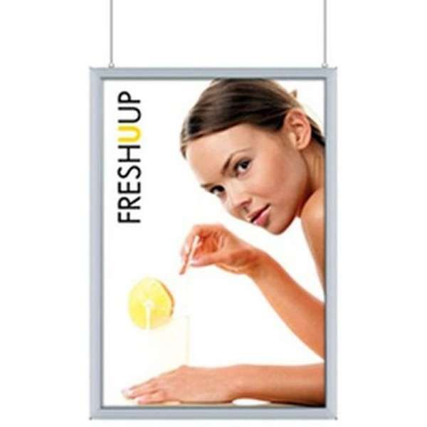 LED Slim Light Lux Dubbelsidig - Vertikal A4