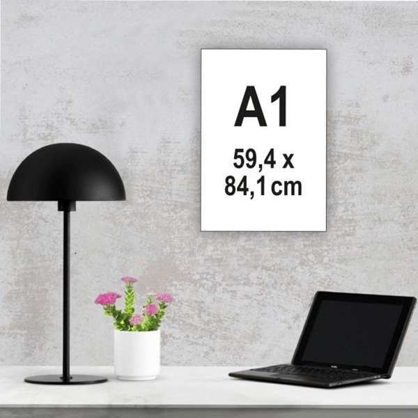 A1 - 59,4x84,1 cm Poster tryckt på PET Stayflat-film