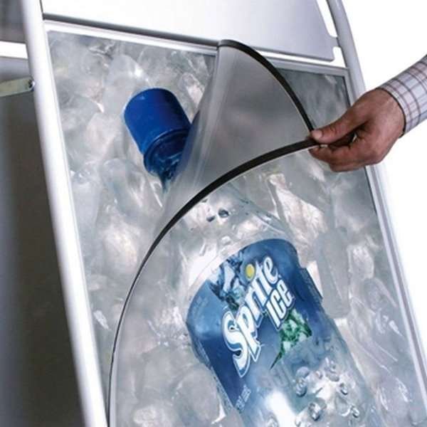 PET Frontpl&aring;t Med Magnet - 33 x 45 cm