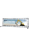 Banner Tube Fristående Ram, fristående ram av aluminiumrör 0,3 mm / Ø 48 mm - 200 x 50 cm #1