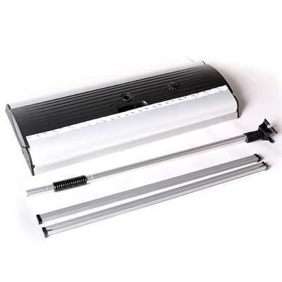 Outdoor Roll-up Waterbase, dubbelsidig kassett, 85 x 160-200 cm