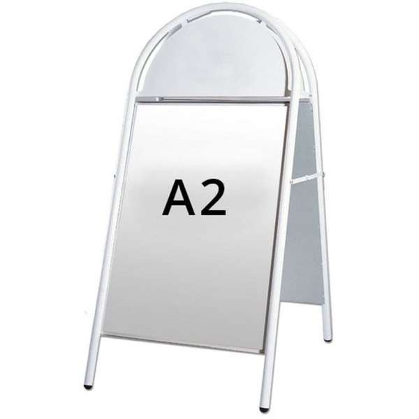 Expo Gotik Gatupratare/Top Sign Gatupratare A2 - vit
