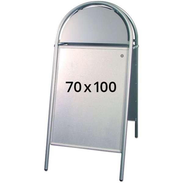Expo Gotik Gatupratare/Top Sign Gatupratare - 70x100 cm - silver