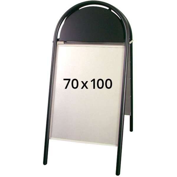 Expo Gotik Gatupratare/Top Sign Gatupratare - 70x100 cm - svart