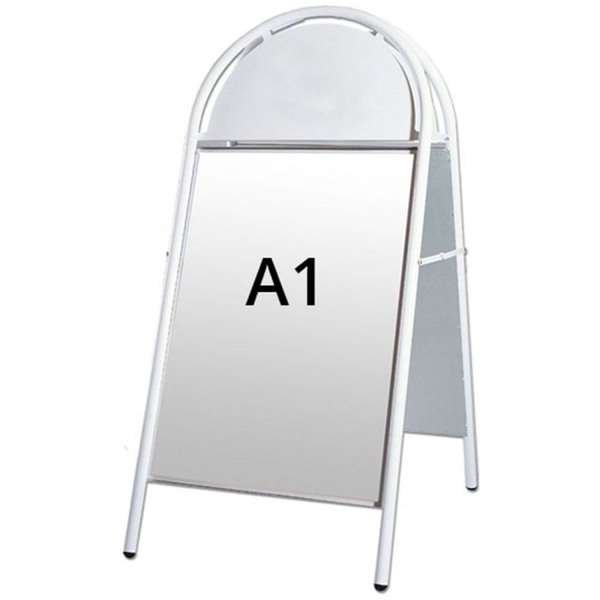 Expo Gotik Gatupratare/Top Sign Gatupratare - A1 - vit