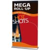 Mega Roll-up enkelsidig - 150x250 cm - silver #8