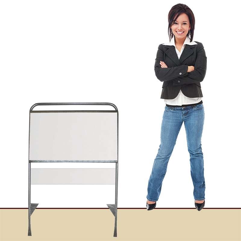 Estate Sign Budget Panel storlek 60x10 cm i 3 mm polystyren