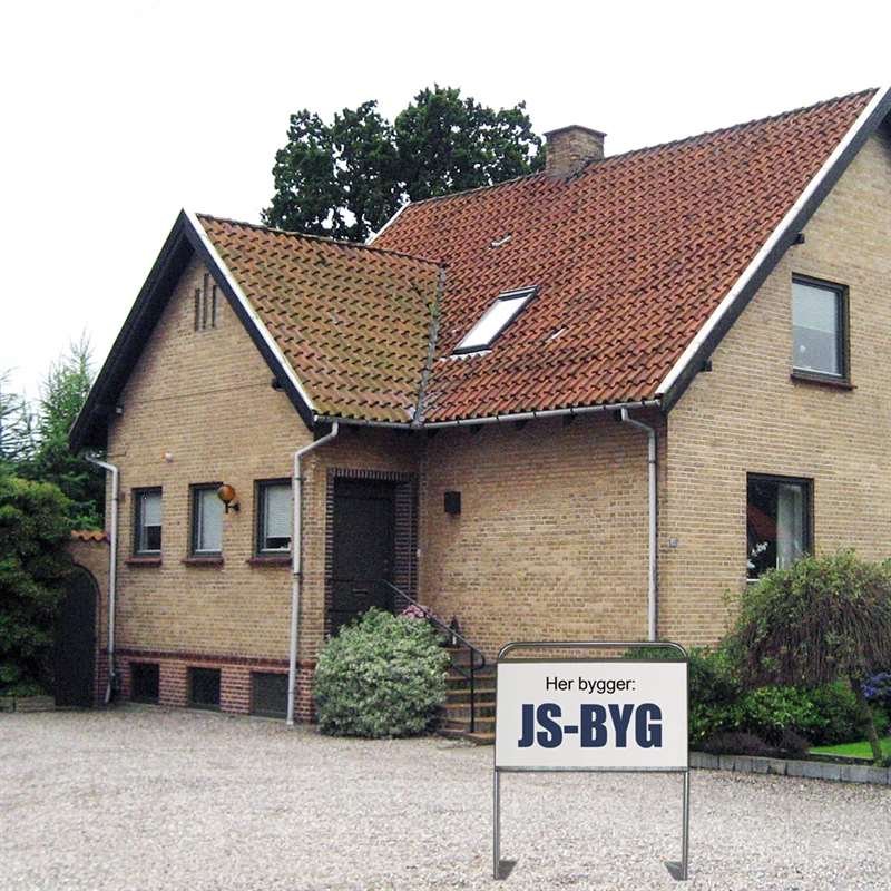 Estate Sign Standard , mäklarskylt utan plåt och tryck