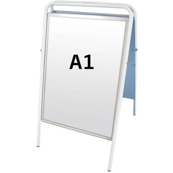 Expo Sign Standard Gatuställ - A1 - vit
