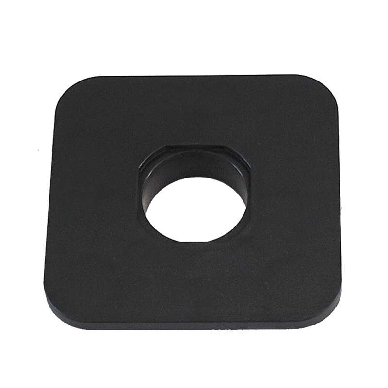 Svart toppplatta f&ouml;r foten av Mega Outdoor Flag