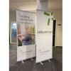 Klassisk Roll-up enkelsidig - 85x200 cm - silver - med banderoll och tryck #15