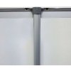 Klassisk Roll-up enkelsidig - 85x200 cm - silver - med banderoll och tryck #7