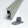 Klassisk Roll-up enkelsidig - 85x200 cm - silver - med banderoll och tryck #9