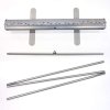 Klassisk Roll-up enkelsidig - 85x200 cm - silver - med banderoll och tryck #8