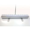 Klassisk Roll-up enkelsidig - 85x200 cm - silver - med banderoll och tryck #3