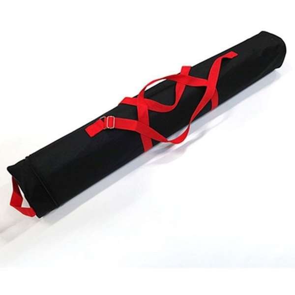 Klassisk Roll-up enkelsidig - 85x200 cm - silver - med banderoll och tryck