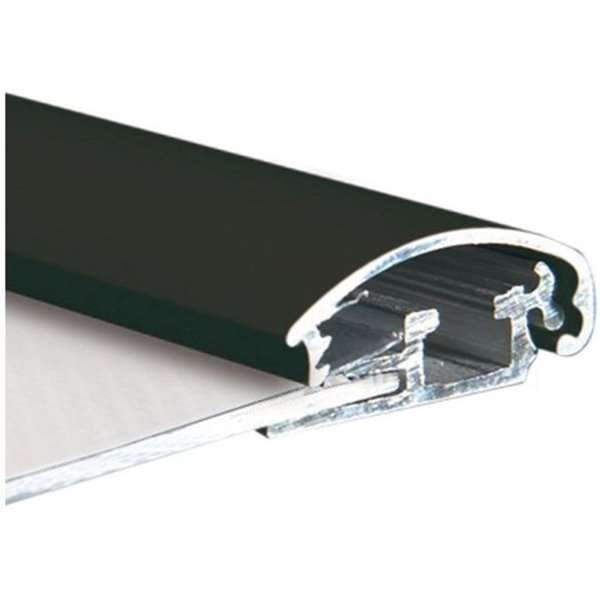 ALU SNAP PROFIL 25mm 3mtr - Svart RAL 9005