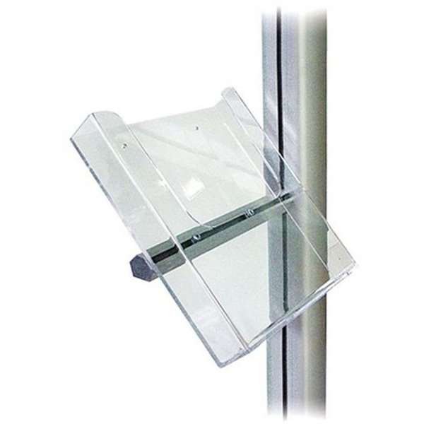 Multi Stander Akryl Broschyrhållare Med aluminiumfäste, A5