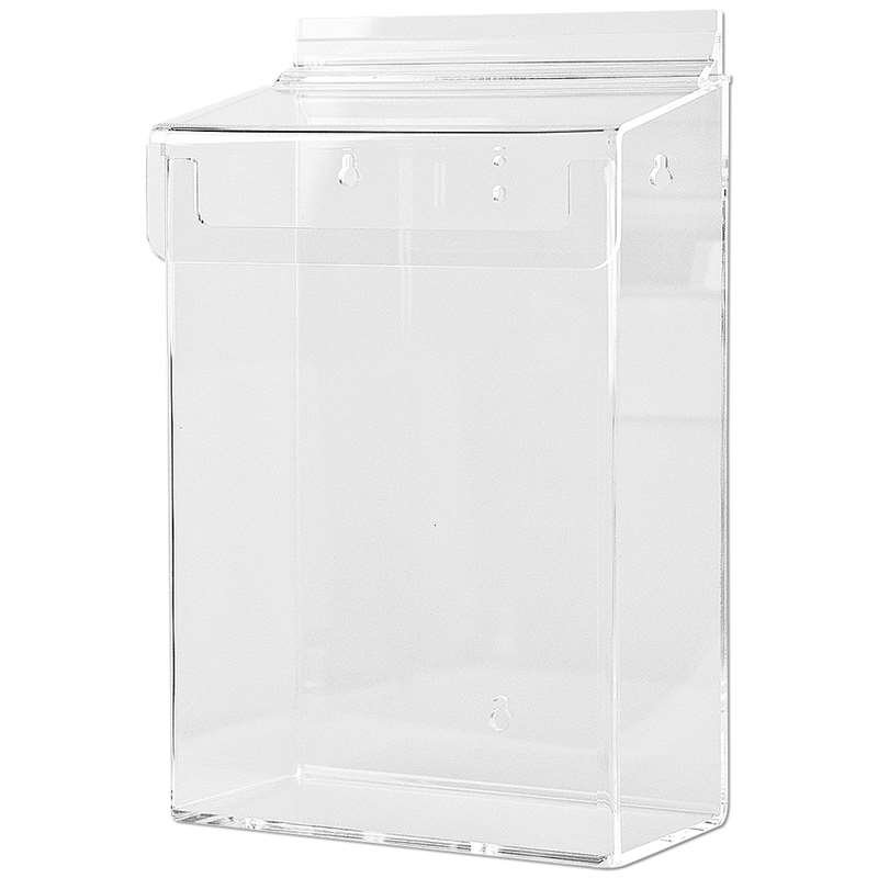 Broschyrhållare, vertikal, A4 djup