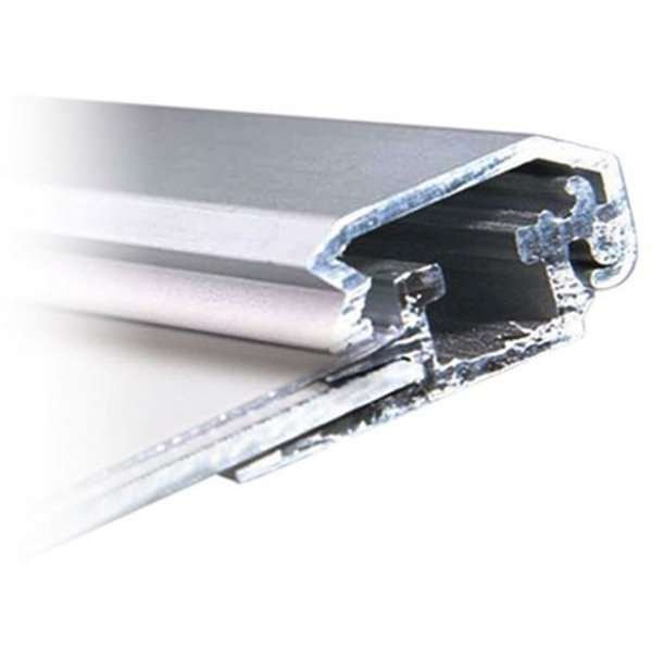 ALU SNAP PROFIL 20mm 3mtr aluminium (KOM IHÅG: Måste monteras med fjädrar)