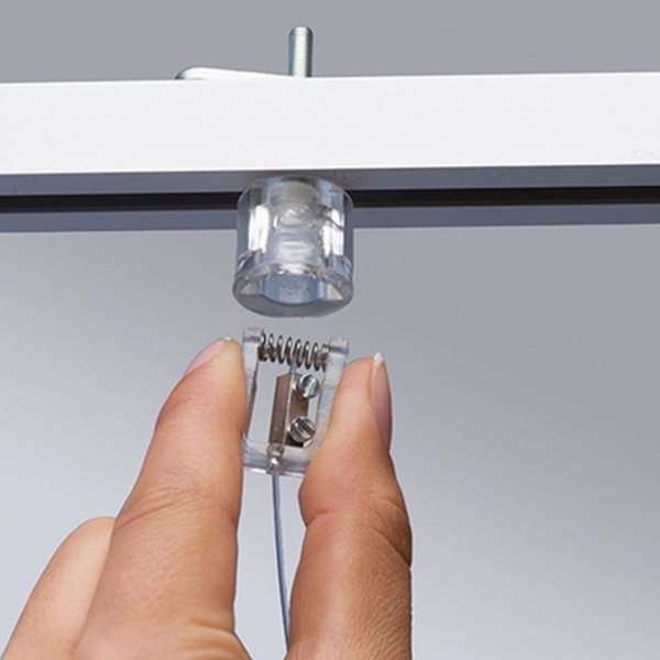 Fäste att sätta 2 st. Upphängda skyltar Sammen Model 270