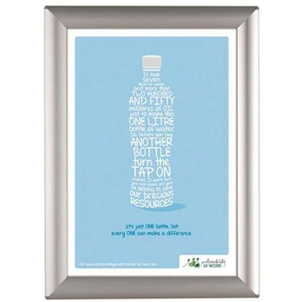 Opti Alu snäppramar, silver, 25 mm, A2