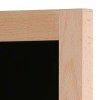 Griffeltavla med 38 mm träram ljust trä - 30x40cm #3