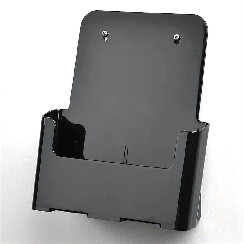 Table & Wall Dispenser, A4 akrylholder, sort
