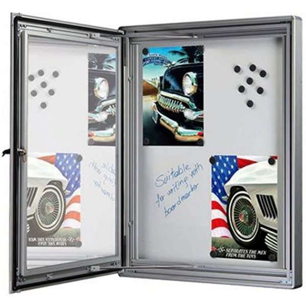 Förvaringsskåp Magnetisk med lås - 4xA4