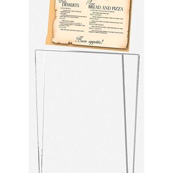 Akrylficka för Rocket Acrylic Menyhållare A5