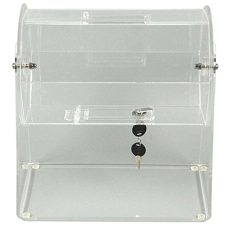 Tombola trumma i akryl, med lås