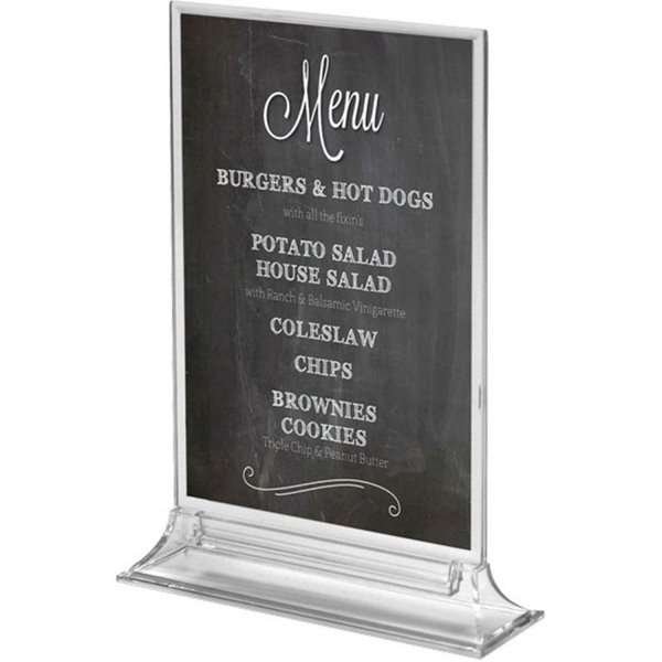 Upprätt Menykorthållare vertikal - A4 - 21x29,7 cm