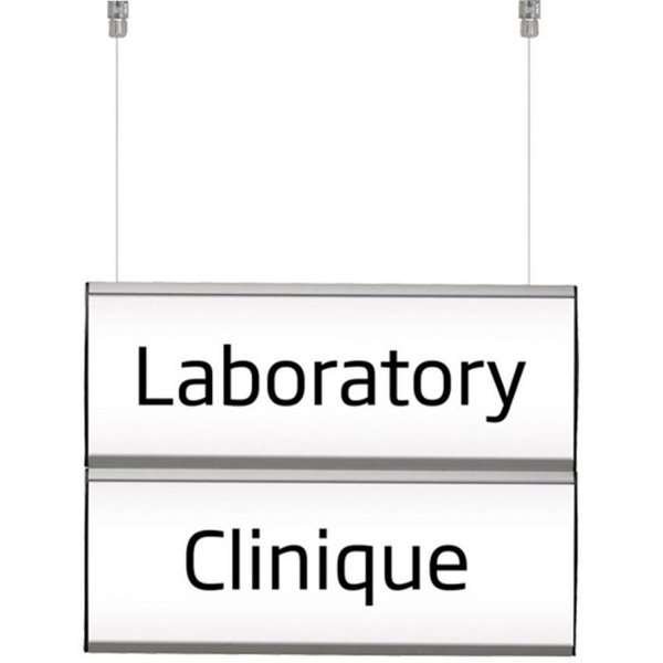 Hängskylt - 2 lager 50x29,6 cm