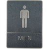 Ikon Dörrskylt med punktskrift - män #1
