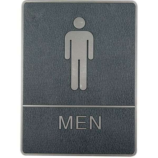Ikon Dörrskylt med punktskrift - män