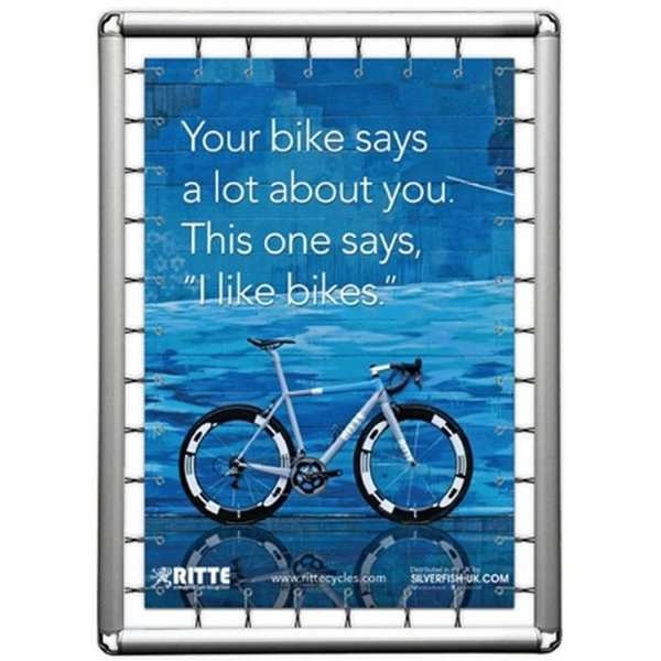 Omni Banner Ram, 100x150cm. Inkl. krok m/res&aring;r. Exkl. &ouml;ljetter