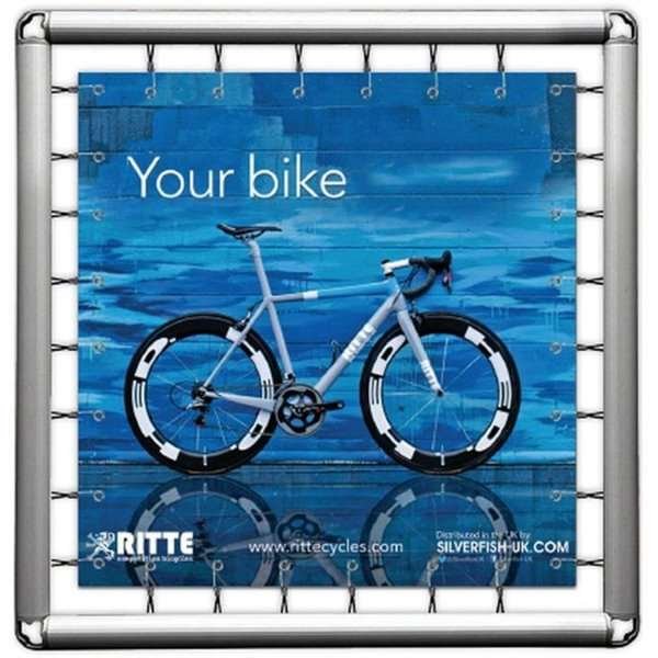 Omni Banner Ram, 150x150cm. Inkl. krok m/res&aring;r. Exkl. &ouml;ljetter