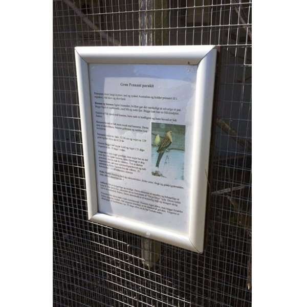 Opti Alu sn&auml;ppramar - 25 mm - A3 - silver