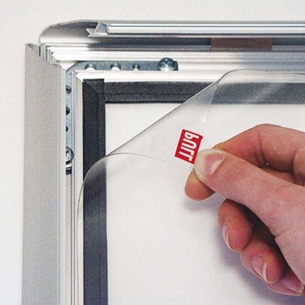 Alu snäppramar Watersafe - 35 mm - 50x70 cm - silver